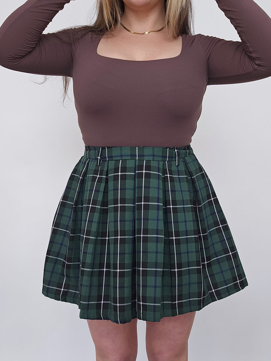 スカート MINI PLEATED SKIRT 06401-