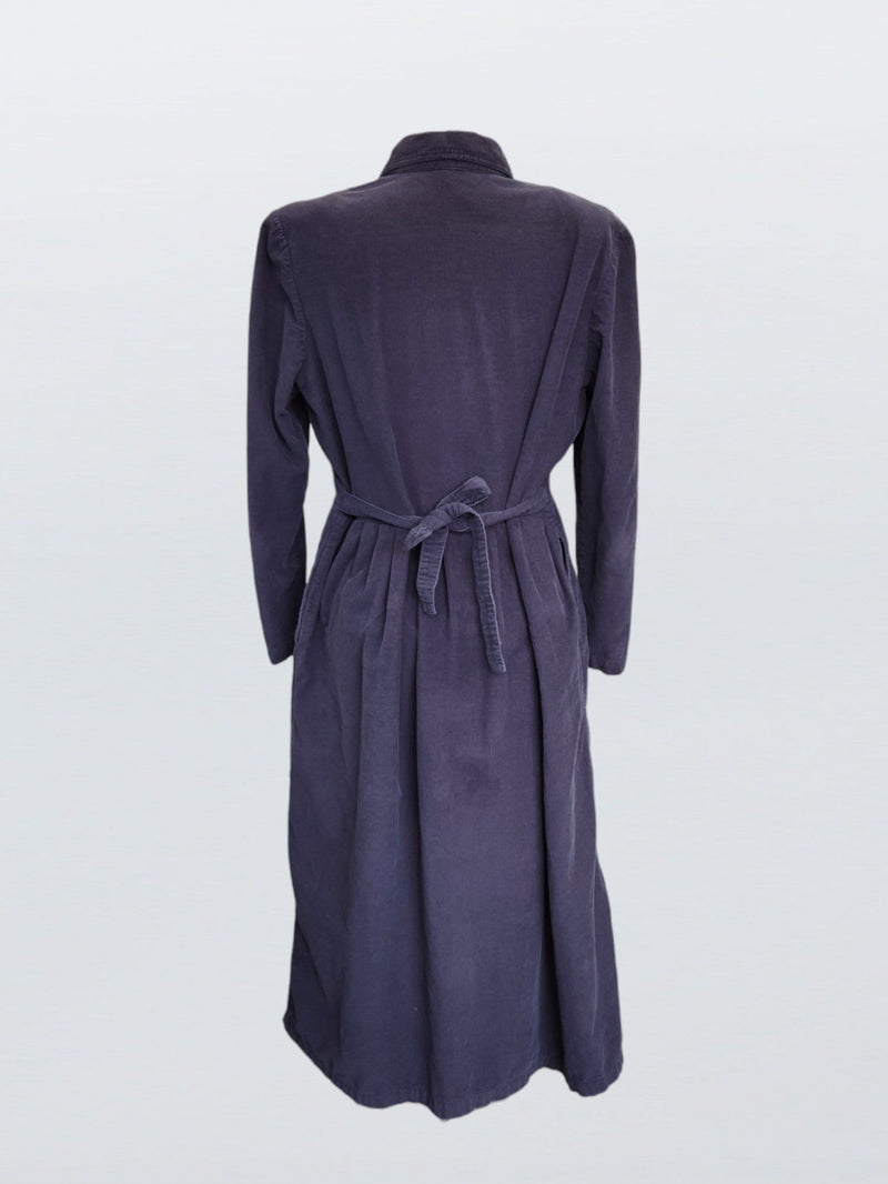 Load image into Gallery viewer, 90s Karin Stevens corduroy dress