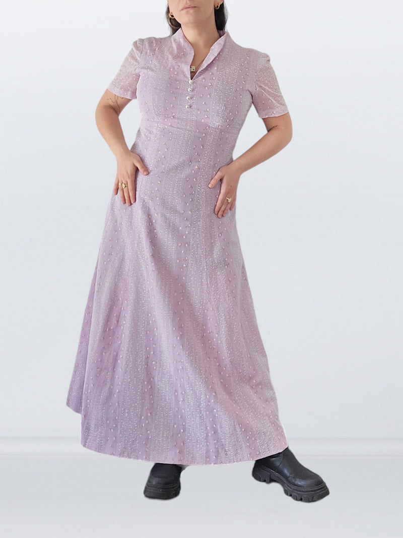 Load image into Gallery viewer, 60&#39;s handmade prairie dress