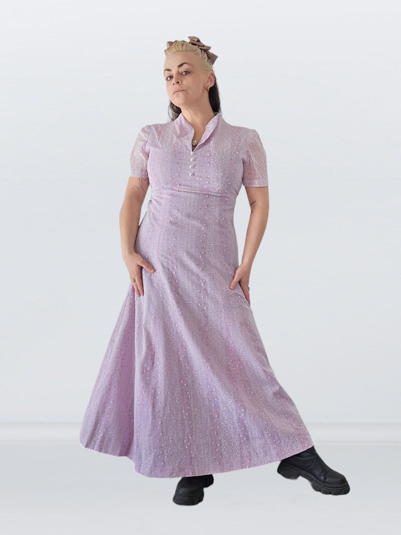 Load image into Gallery viewer, 60&#39;s handmade prairie dress