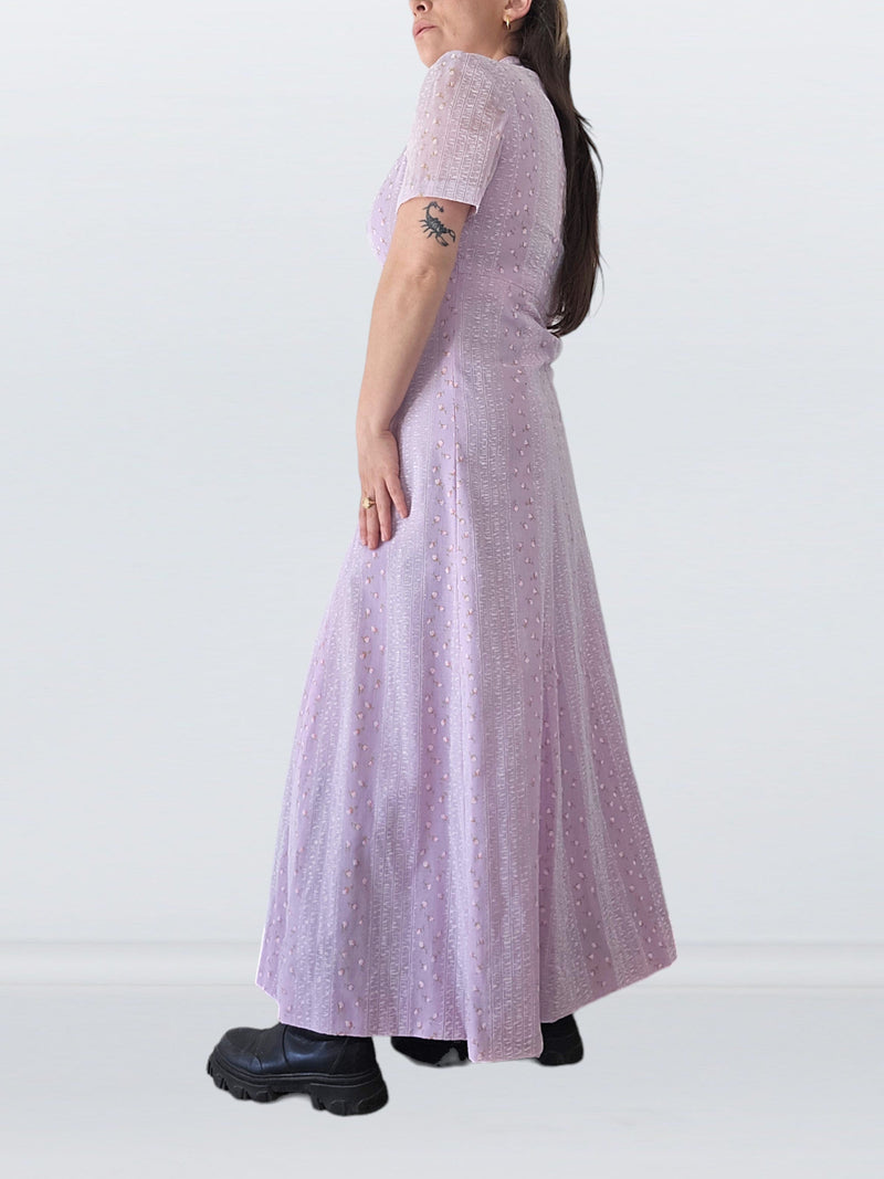 Load image into Gallery viewer, 60&#39;s handmade prairie dress