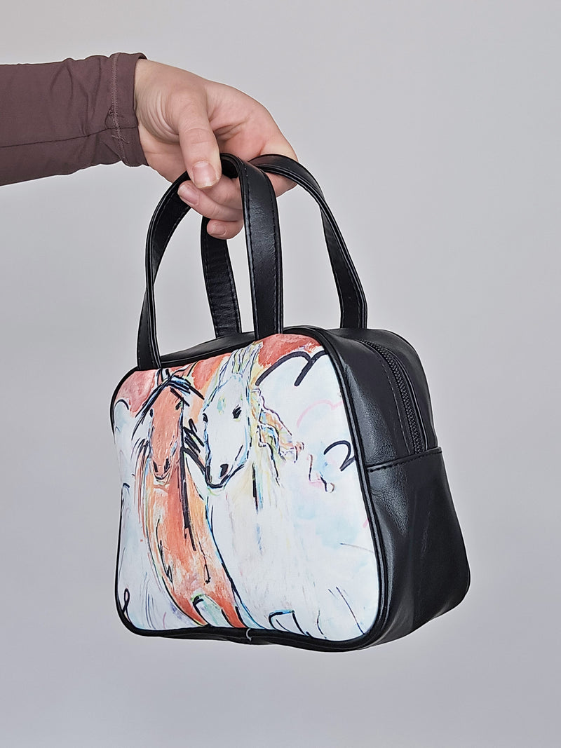 Load image into Gallery viewer, 1 of 1 mini bowler bag