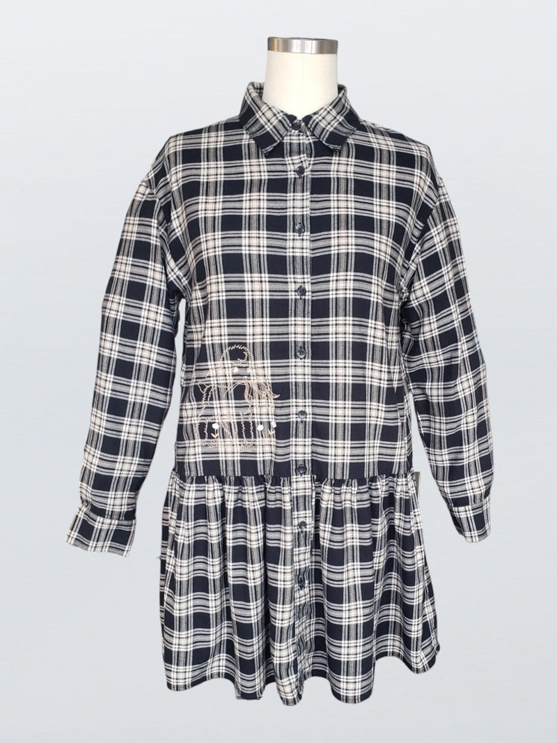 Load image into Gallery viewer, 1 of 1 flannel dress