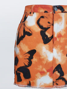Monarch deadstock skirt