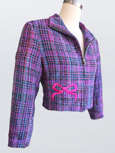 Load image into Gallery viewer, 1 of 1 silk bow jacket