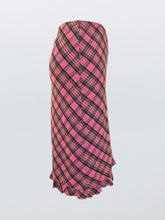 Load image into Gallery viewer, midi plaid skirt