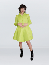 Load image into Gallery viewer, neon sculpture dress