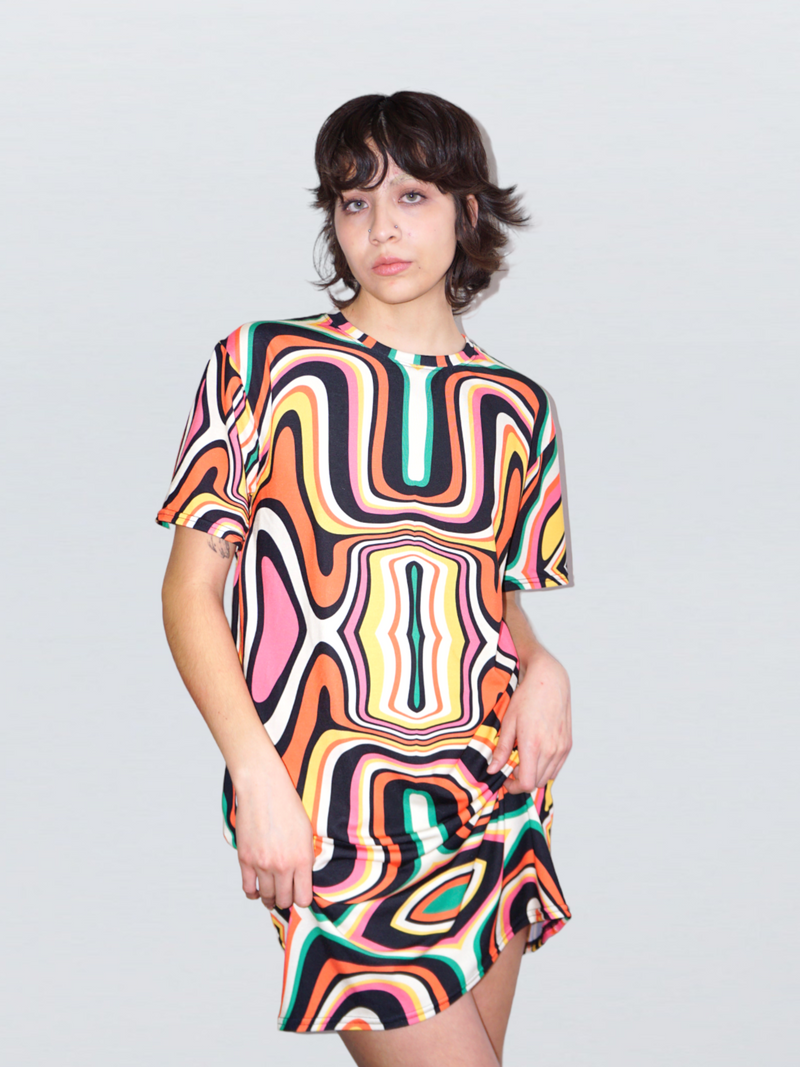 Load image into Gallery viewer, reversible t-shirt dress