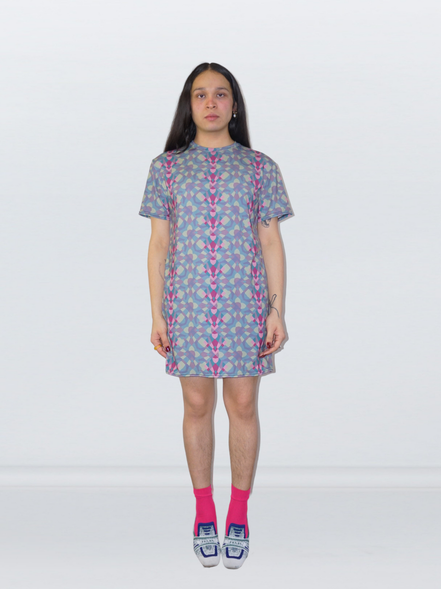 tangram t-shirt dress