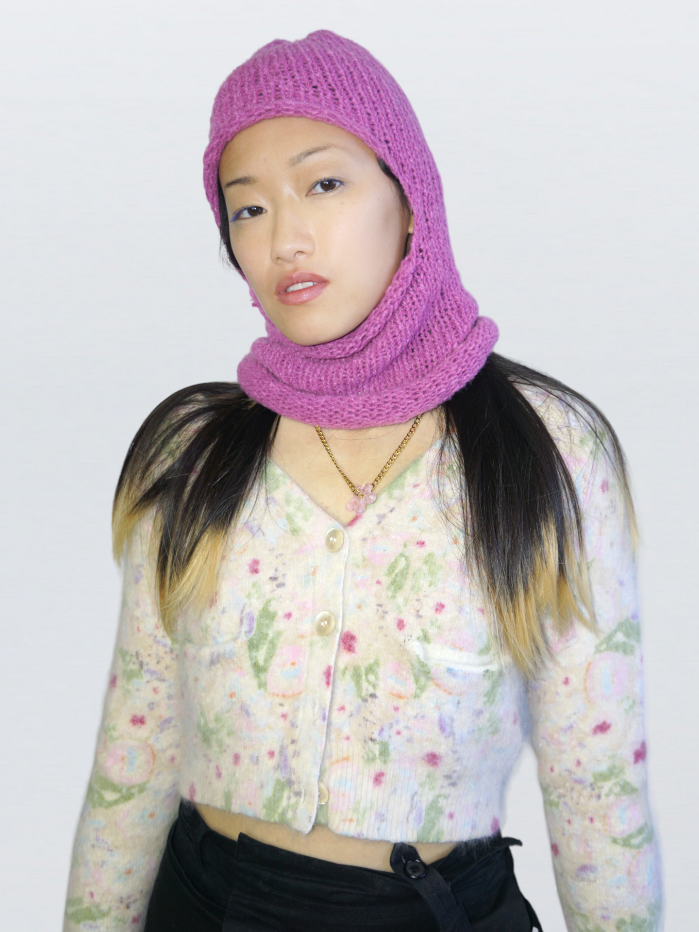 hand knit balaclava