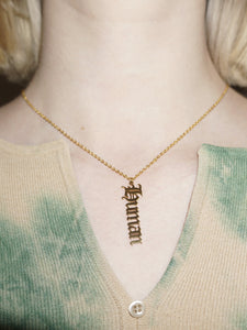 human necklace